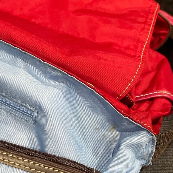 Esprit Vibrant Red Messenger Bag - Picture 9 of 11